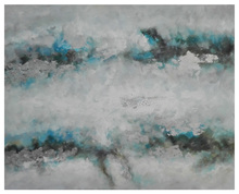 Bethel International Canada JA18KM4050 - Wall Art Blue and Gray