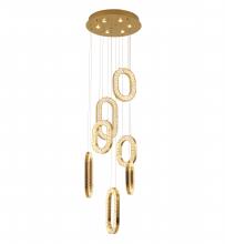 Bethel International Canada JP21C24BR - Chandelier  Gold