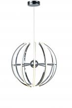 Bethel International Canada TR06 - LED Chandelier Chrome