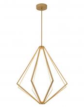 Bethel International Canada WE03C32GD - LED Chandelier Metal & Silicone