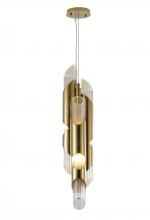 Bethel International Canada ZH02P36G - Pendant Stainless Steel & Glass